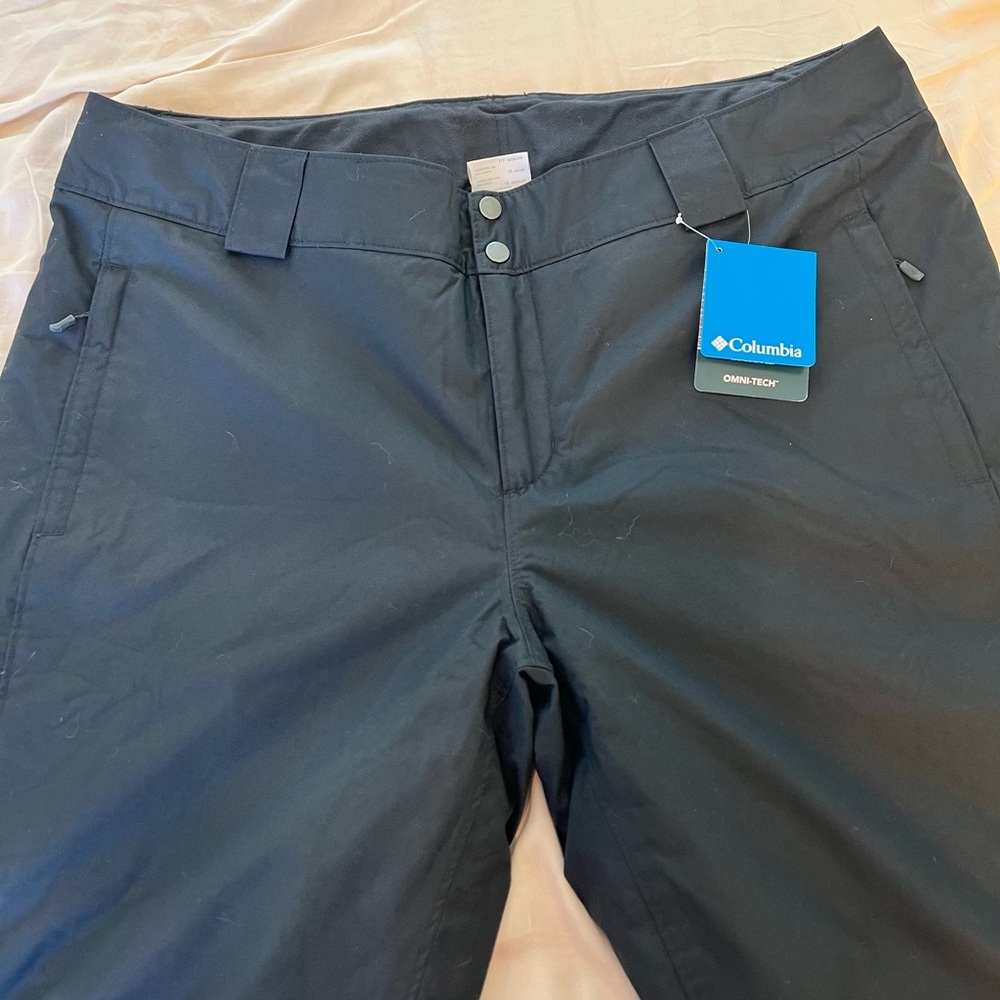 NWT Columbia women’s bugaboo OH pant black size 1X, Omni-heat and Omni-tech